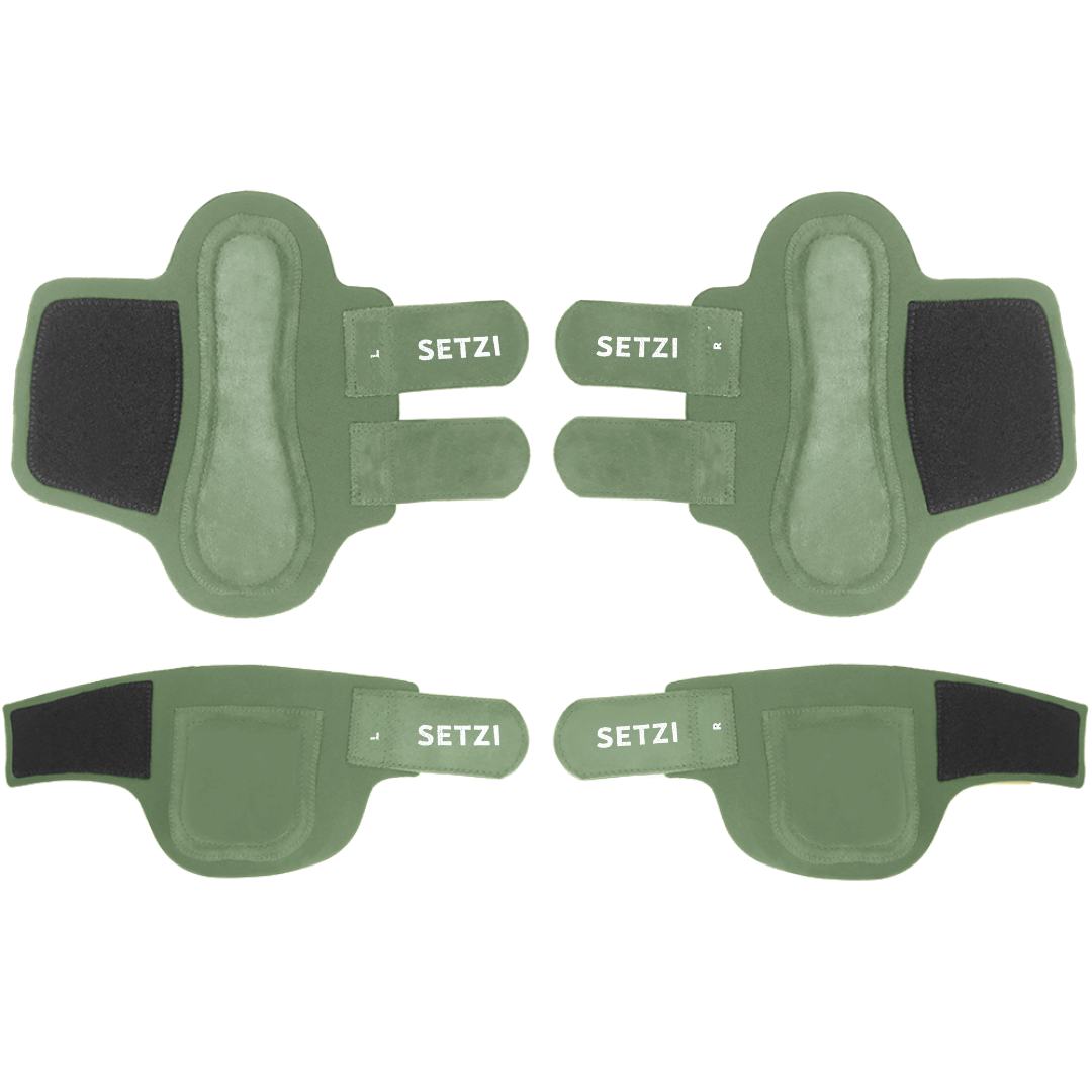 Protective boots kit - front and hind legs