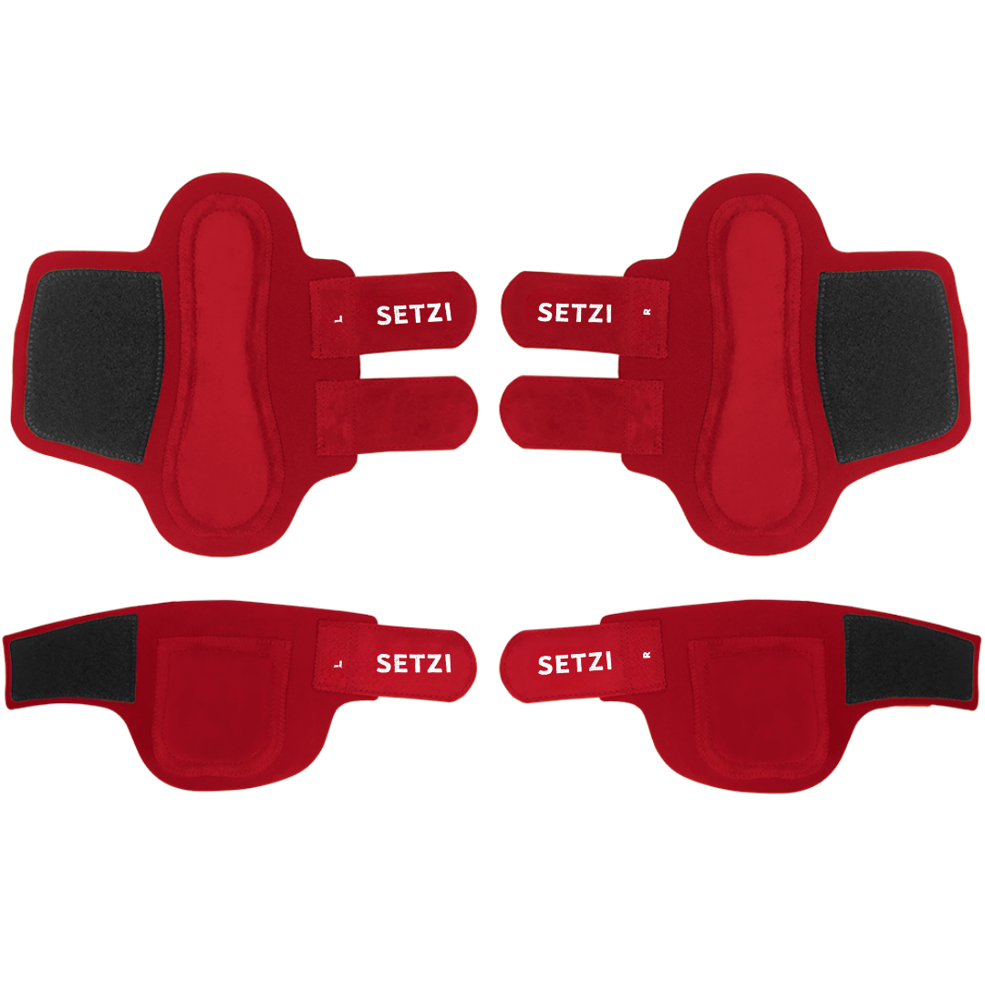 Protective boots kit - front and hind legs