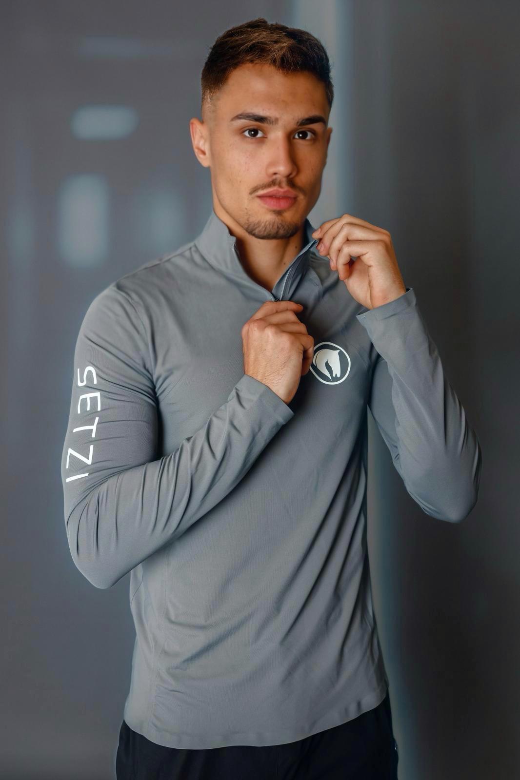 GREY TECHNICAL T-SHIRT FOR MEN