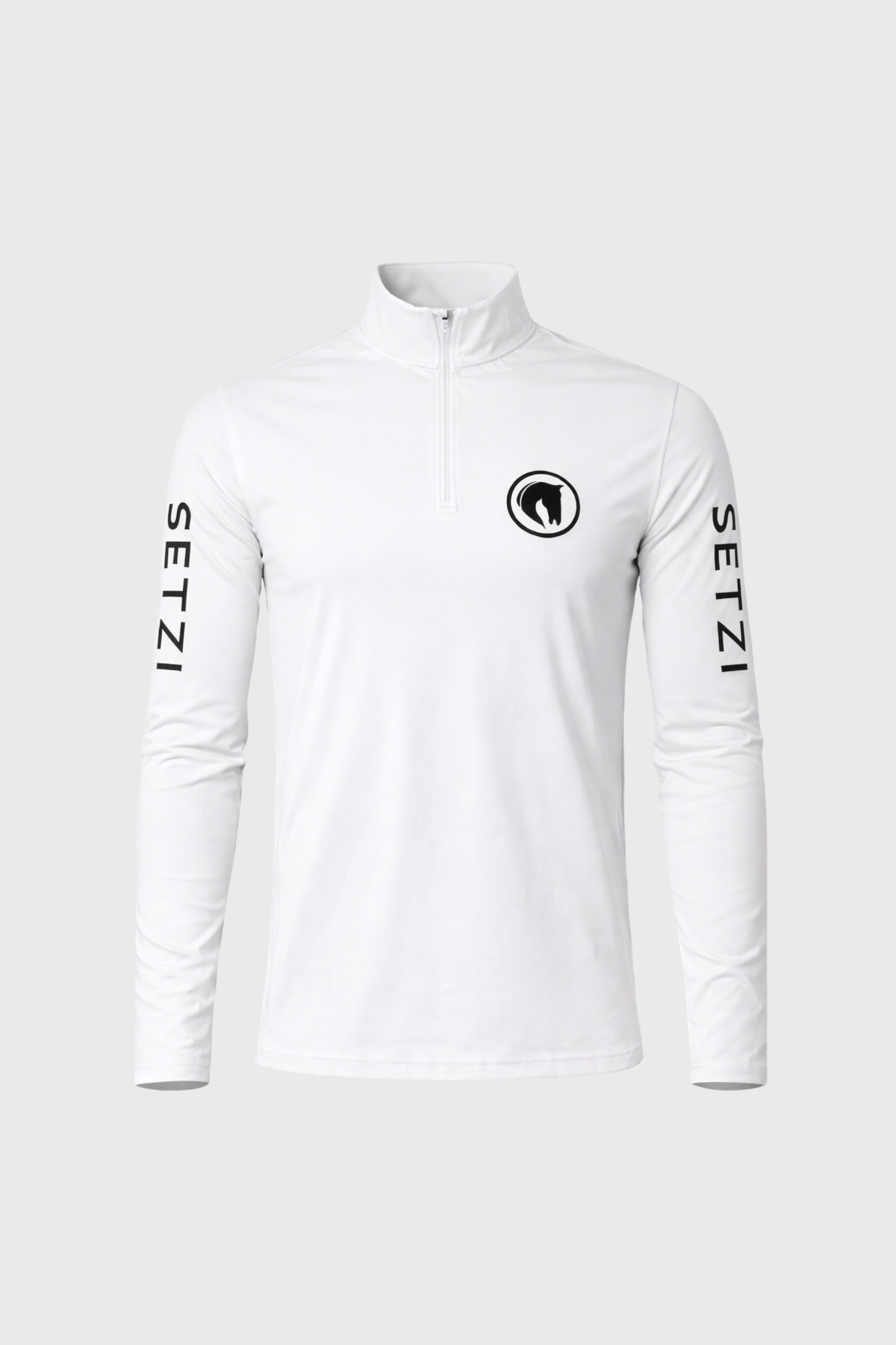 WHITE TECHNICAL T-SHIRT FOR MEN