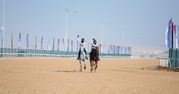 Layla Al Redha Participating in the UAE President endurance cup