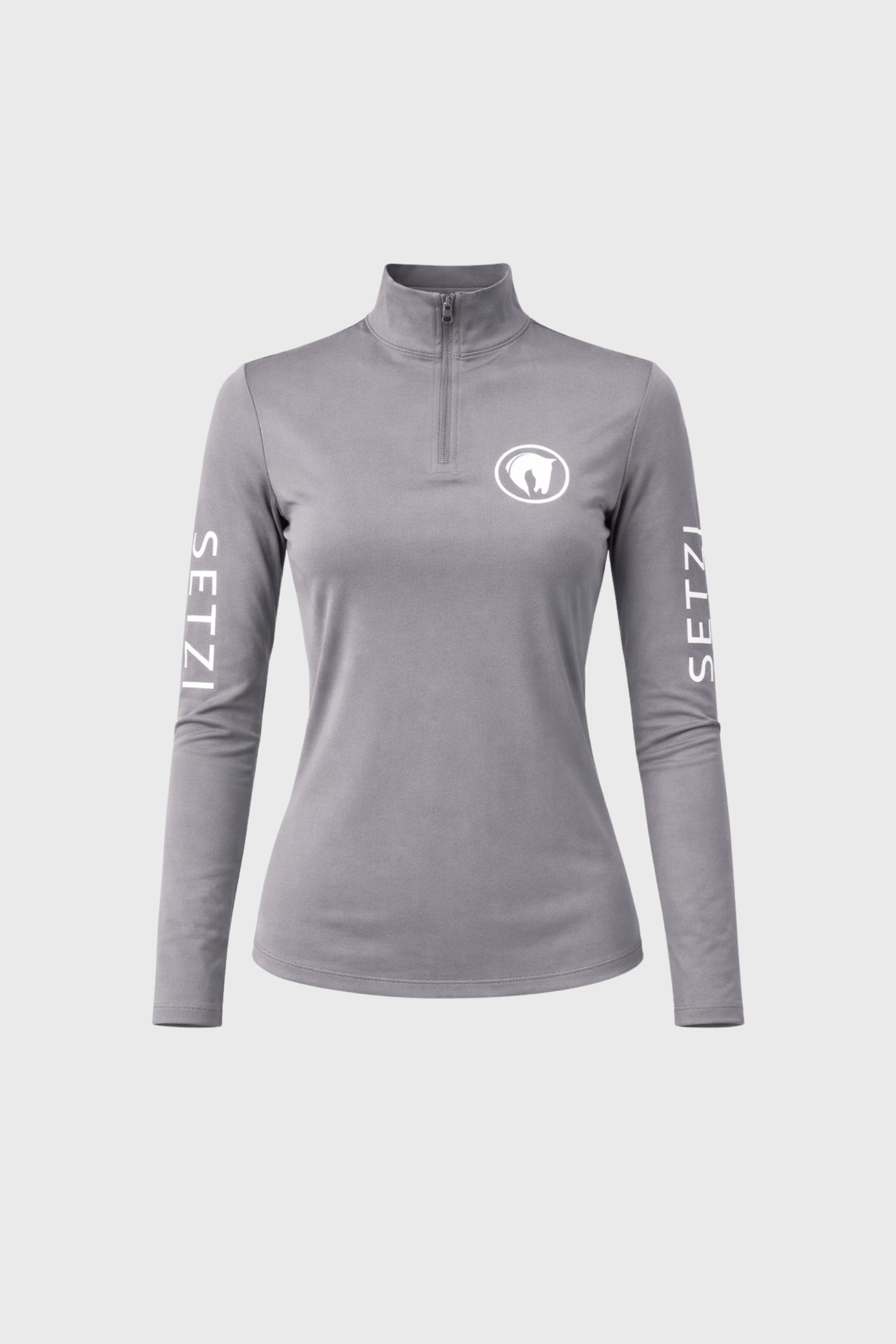 Women's grey technical t-shirt